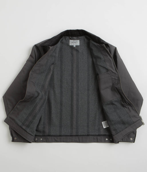 Carhartt Detroit Jacket - Graphite / Black Rigid | flatspot