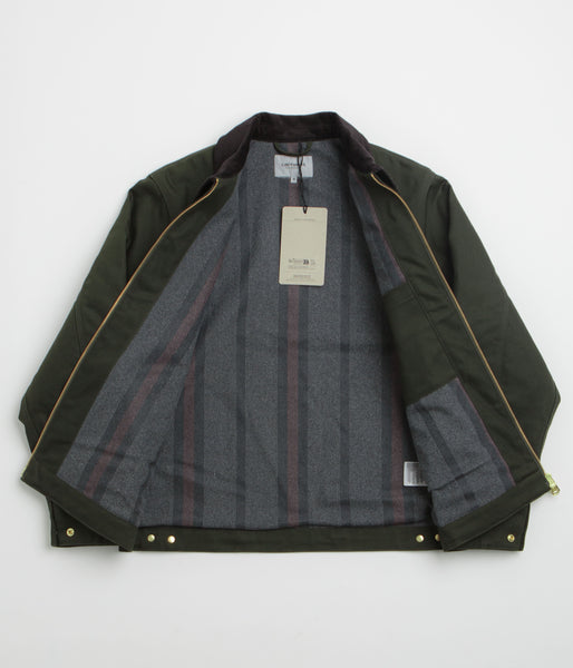 Carhartt Detroit Jacket - Olive / Black Rigid | flatspot