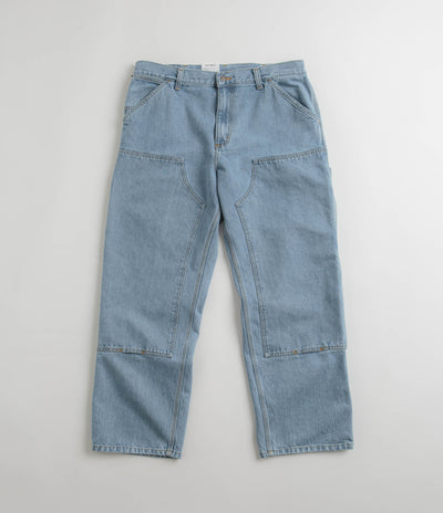 Carhartt Double Knee Denim Pants - Blue