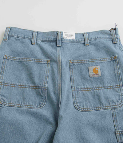 Carhartt Double Knee Denim Pants - Blue