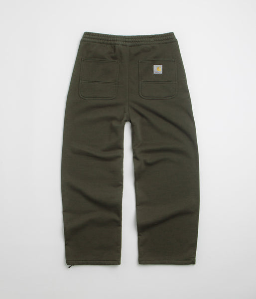Carhartt Double Knee Sweatpants - Olive | Flatspot
