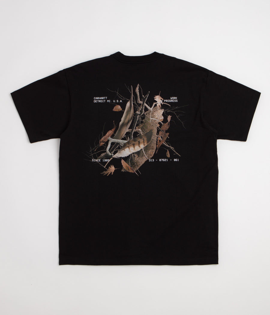 Carhartt Feather Progress T-Shirt - Black