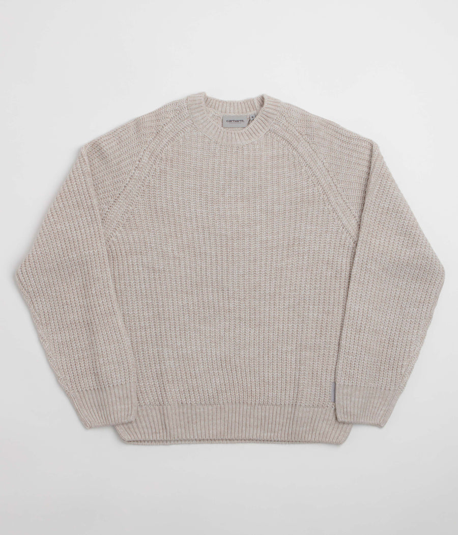 Carhartt Firth Knit Crewneck Sweatshirt - Fleur De Sel