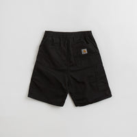 Carhartt Flint Shorts - Black thumbnail