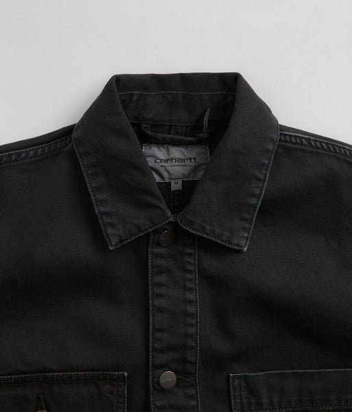 Carhartt Garrison Coat ブラック L Carhartt Garrison Coat - Stone Dyed Black | flatspot