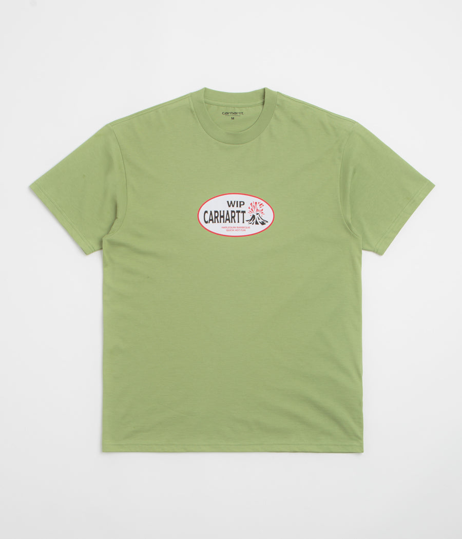 Carhartt Harlequin BBQ T-Shirt in Gentle Green