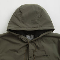 Carhartt Hooded Coach Jacket - Cypress / Black thumbnail