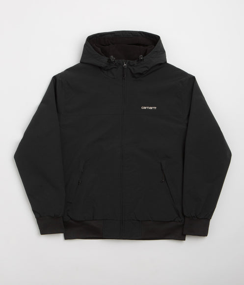 Carhartt Hooded Sail Jacket - Black / White