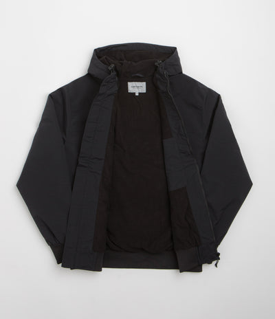 Carhartt Hooded Sail Jacket - Black / White