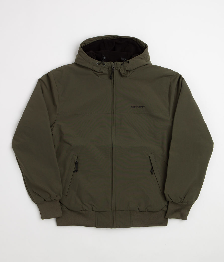 Carhartt Hooded Sail Jacket - Cypress / Black