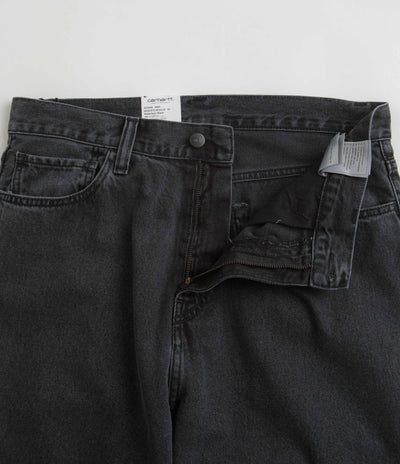 Carhartt Landon Pants - Black Heavy Stone Washed