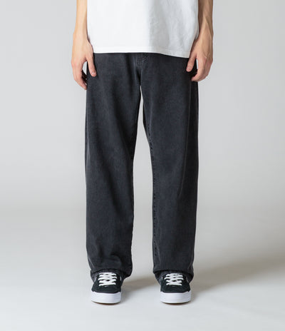Carhartt Landon Pants - Black Heavy Stone Washed