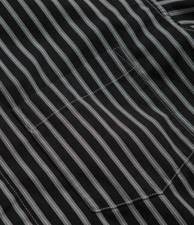 Carhartt Ligety Stripe Poplin Shirt - Black / Wax
