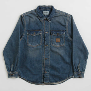 Blue Worn Used Wash