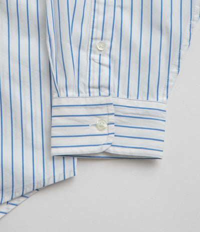 Carhartt Linus Stripe Poplin Shirt - Bleach / White