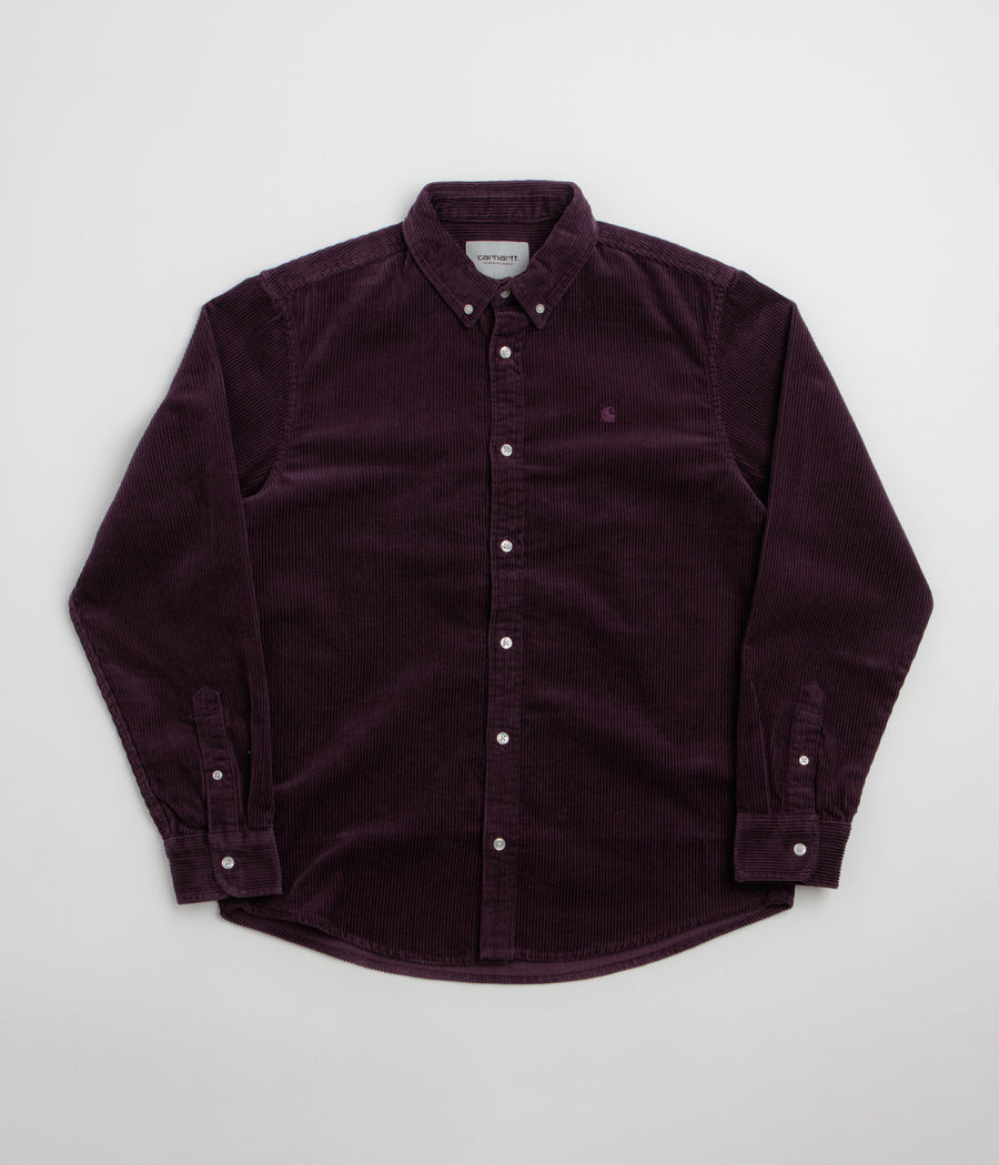 Carhartt Madison Cord Shirt - Cozy Purple