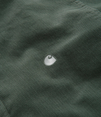 Carhartt Madison Fine Cord Shirt - Park / Wax