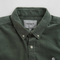 Carhartt Madison Fine Cord Shirt - Park / Wax thumbnail