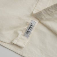 Carhartt Madison Fine Cord Shirt - Wax / Black thumbnail