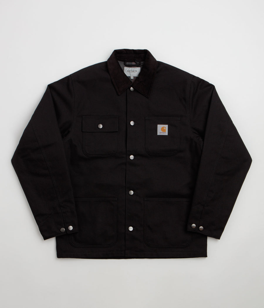 Carhartt Michigan Coat - Black / Black Rigid
