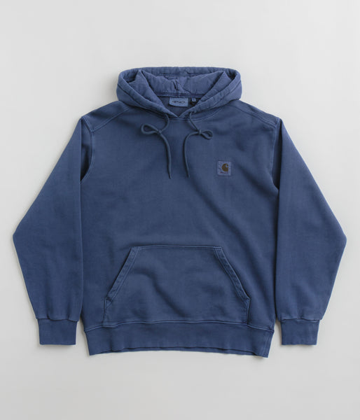 Carhartt Nelson Hoodie - Elder / White | Flatspot