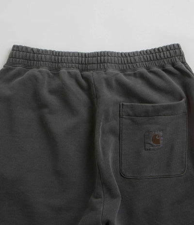 Carhartt Nelson Sweat Shorts - Charcoal