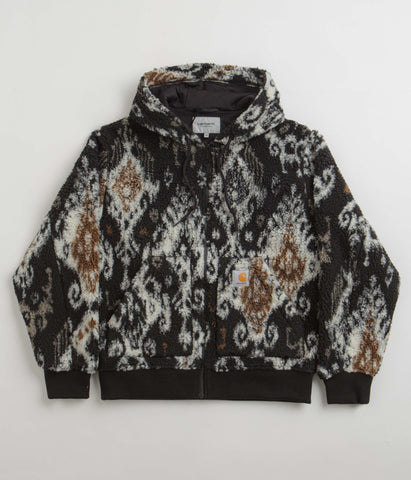 ★24-25FW新作★CARHARTT★OG ACTIVE LINER Carhartt OG Active Liner Fleece - Baru Jacquard / Black