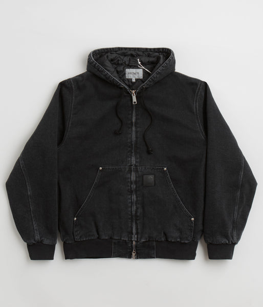 ^_^ 様用 Carhartt WIP OG Active Rivet Carhartt OG Active Rivet Jacket - Black Stone Washed - Order by