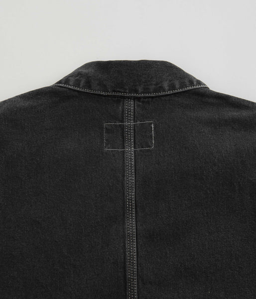 Carhartt OG Chore Coat - Heavy Stone Washed Black | flatspot