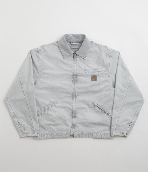Carhartt OG Detroit Jacket - Black / Black Chalk Wash | Flatspot