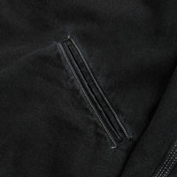 Carhartt OG Detroit Jacket - Black Stone Wash thumbnail