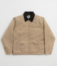 Carhartt OG Detroit Jacket in Peanut and Black