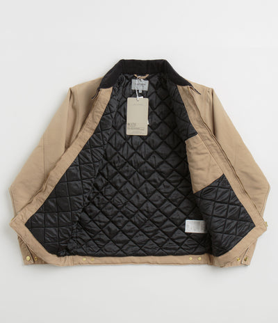 Carhartt OG Detroit Jacket in Peanut and Black