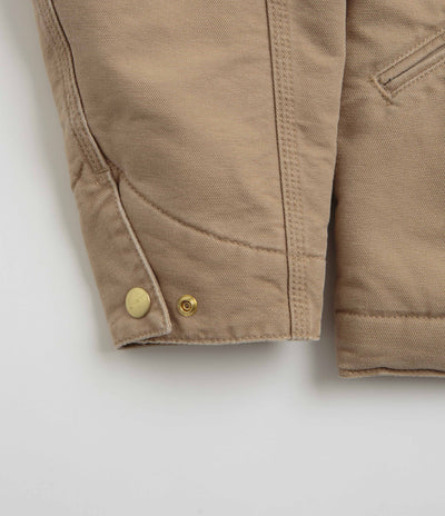 Carhartt OG Detroit Jacket in Peanut and Black