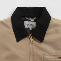 Carhartt OG Detroit Jacket in Peanut and Black thumbnail
