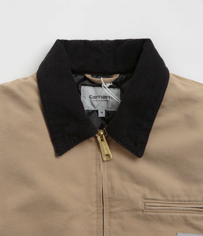 Carhartt OG Detroit Jacket in Peanut and Black