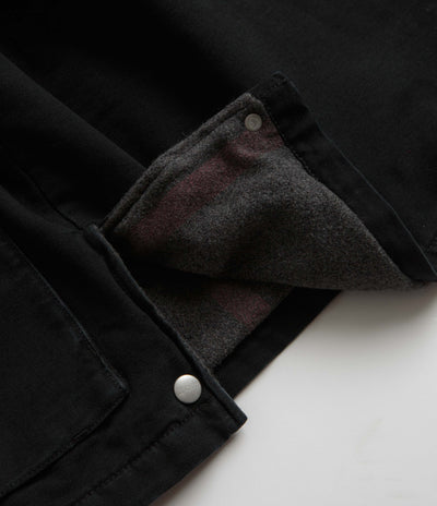 Carhartt OG Santa Fe Coat - Black / Black Stone