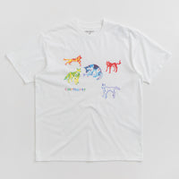 Carhartt Ollie Mac Huskies T-Shirt in White thumbnail