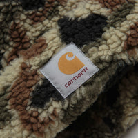 Carhartt Prentis Beanie in Camo Duck Jacquard and Green thumbnail
