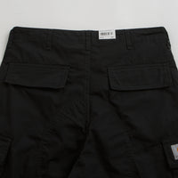 Carhartt Regular Cargo Shorts - Black thumbnail