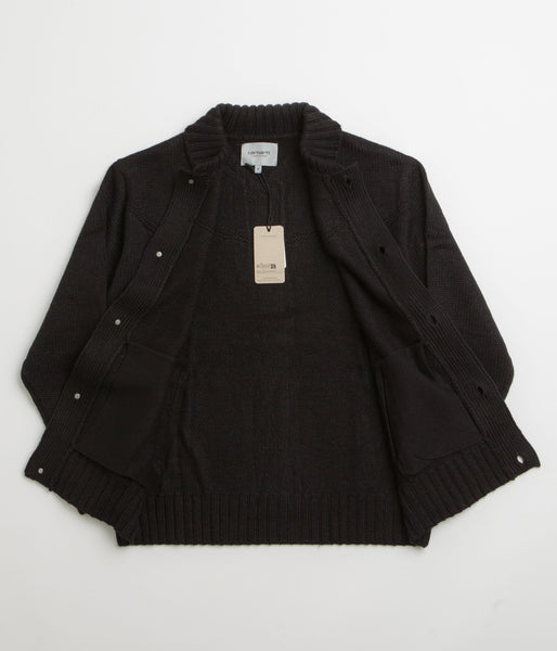 トップス Carhartt WIP Santa Fe Cardigan - Black Carhartt WIP Santa Fe Cardigan - Black | Urban Excess. – URBAN EXCESS