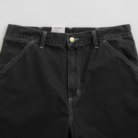 Carhartt Simple Shorts - Heavy Stone Washed Black thumbnail