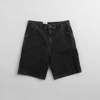 Carhartt Single Knee Shorts - Black Stone Washed thumbnail