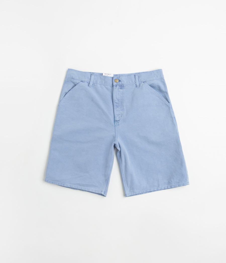 Carhartt Single Knee Shorts - Faded Piscine