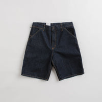 Carhartt Single Knee Shorts - Rinsed Blue thumbnail