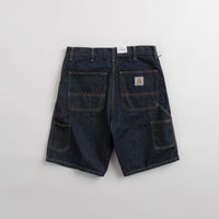 Carhartt Single Knee Shorts - Rinsed Blue thumbnail