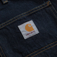 Carhartt Single Knee Shorts - Rinsed Blue thumbnail