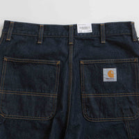 Carhartt Single Knee Shorts - Rinsed Blue thumbnail