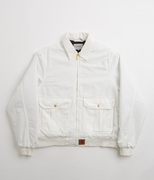 Carhartt スタントンジャケットレア品 ホワイト Mサイズ「正規品」 Carhartt WIP Stanton Jacket | White | FARFETCH