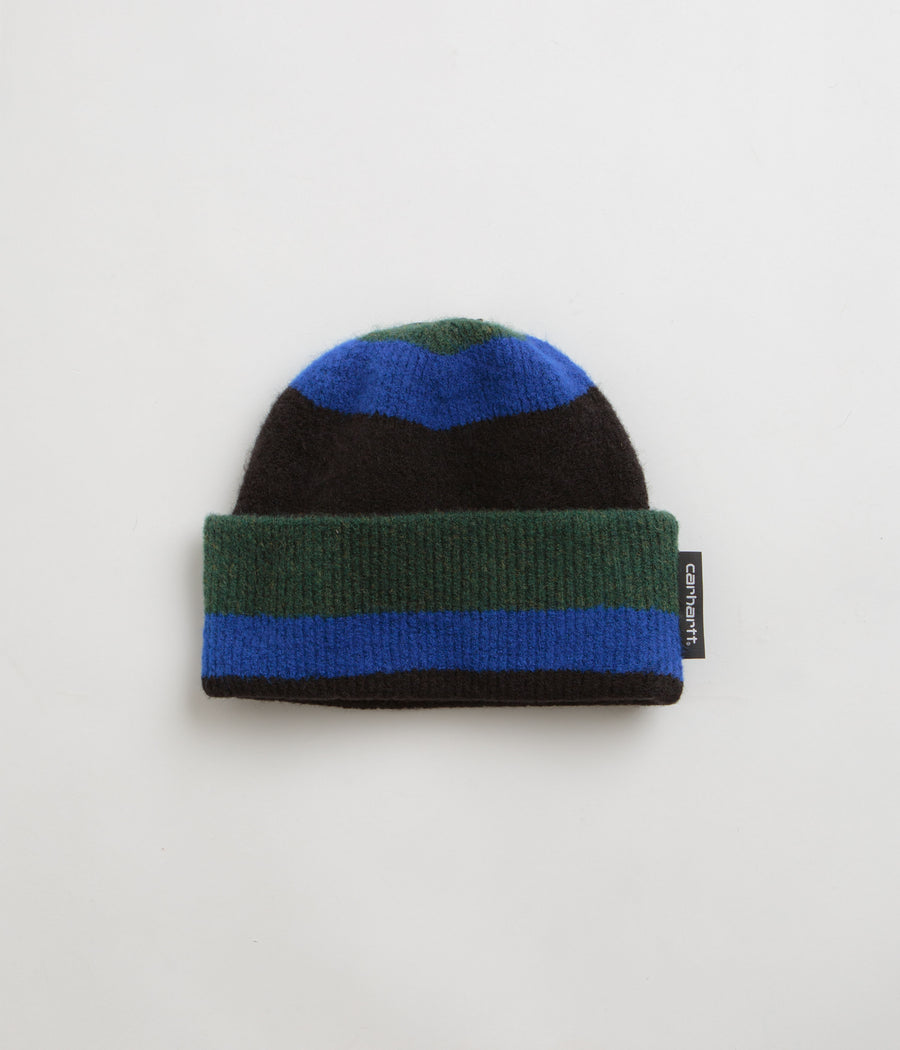Carhartt Sundling Beanie in Sundling Stripe Jacquard and Sycamore Tree